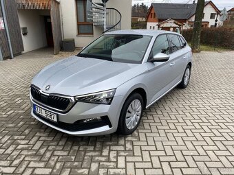 Škoda Scala 1.0 TSI, 81 kW, tovární záruka, tažné, ČR