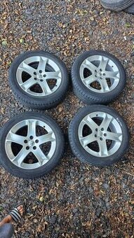 70. Sada letních kol 215/55 r17 Peugeot 5x108