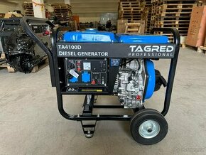 Dieselová elektrocentrála 7400W, jednofázová, Tagred TA4100D - 1