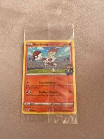 Pokémon TCG Scorbunny on the Ball Sealed Promo