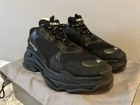 Boty Balenciaga Triple S BLACK - vel. 43 (TOP STAV)