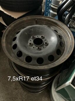 Originál plechové disky 5x120 r17