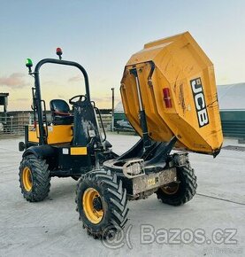 3tunový dumper JCB s otočnou korbou