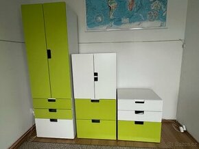 Ikea STUVA bílá/zelená - 1