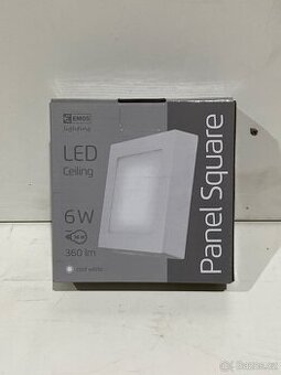 LED panel 6W prisazené neutrální bílá