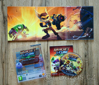 PS3 Ratchet and Clank: All 4 One - special edition