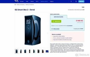 O2 TV Box (2023) a O2 Smart Box 2 (internet)