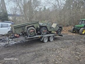 Ford Mutt M151 , Jeep  Willys trailer