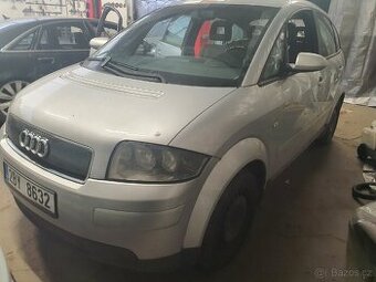 Audi A2 1,4 benzín, r.2001, nebouraná, nová STK do 03/2027