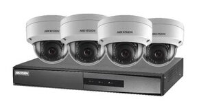 IP Kamerový systém HIKvision 4 kamery + NVR - Nové záruka