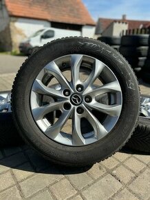 ORIGINÁL Alu Mazda R16, 5x114.3 - vč. pneu