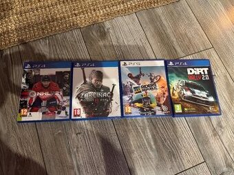 Riders Republic PS5, Dirt 2.0 PS4, Zaklínač PS4, NHL 21 PS4