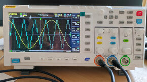 Osciloskop FNIRSI 2x100MHz s funkčním generátorem 10MHz NOVÝ