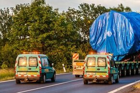 Řidič/ka doprovodného vozidla nadrozměrných nákladů