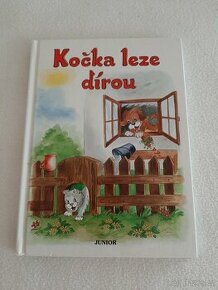 Knížka Kočka leze dírou. - 1