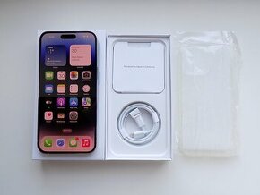 APPLE iPhone 14 Pro MAX 256GB Silver - ZÁRUKA - TOP STAV - 1