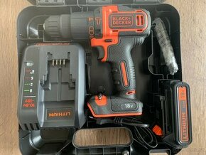 Aku příklepová vrtačka Black & Decker BDOHD18K1A