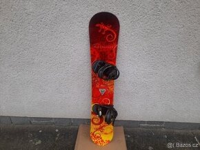 Kvalitní snowboard Black Fire Salamander 162 cm