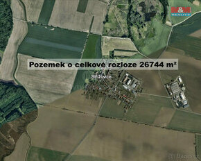 Prodej pole, 26744 m², Střížovice - 1