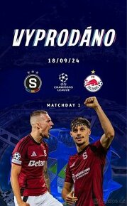 Prodám 1 vstupenku Sparta Salzburg