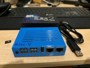 RiscV StarFive2 s 8GB Ram a 256SSD Nvme2 (jako Raspberry Pi)