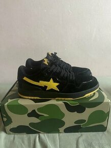 Bape Sk8 Sta Black Electric Yellow