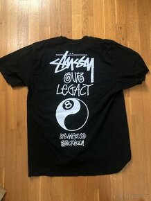 Stussy x Our Legacy Work Shop 8 Ball Yin Yang Pigment Dyed T