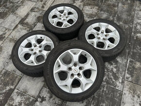 ALU Kola Borbet R16" 5x110 pneumatiky 205/55 R16 - 1