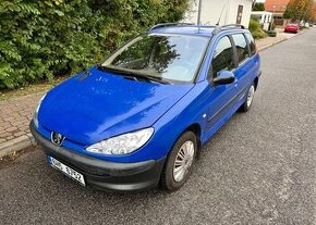 Peugeot 206 SW 1,2i klima , nové rozvody benzín