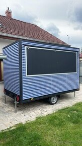 Gastro přívěs, pojízdná kavárna, občerstvení, Food truck