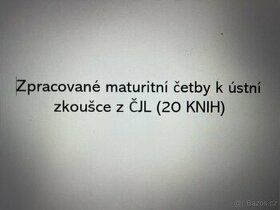 Zpracované maturitní četby - 1