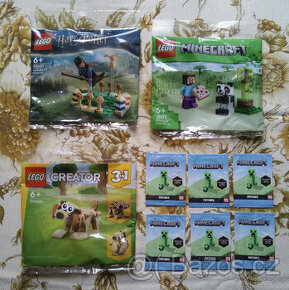 Lego Harry Potter -Creator 3in1- Minecraft + 6x Patch puzzle