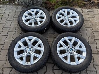 4x alu kola 5x112 17 + pneu zimní 205/60 R17