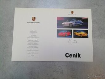 Porsche Bulletin 2001, ceník - CZ - doprava v ceně