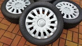 Zimní sada ŠKODA / VW 5x100 R16 pneu 205/55/16 9mm rok 2022