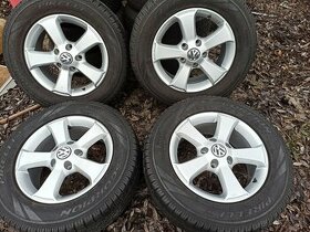 VW TOUAREG -17"ZIMNÍ ALU KOLA ORIGINÁLNÍ-7,5MM VZOREK - 1