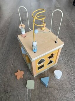 Little Dutch activity cube - olive - 1