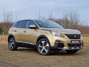 Peugeot 3008 1.2i- ALLURE- 8000 km- ČR- 1.MAJITEL