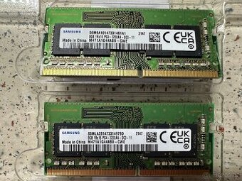 Set pamětí do NTB Samsung 2x8GB SO-DIMM DDR4 3200MHz - 1