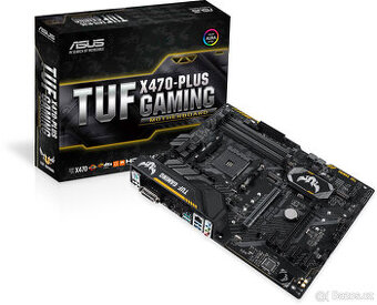 Herní deska ASUS TUF X470 PLUS GAMING, socket AM4