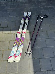 Divci lyže Rossignoll 140+zdarma hulky