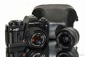 Praktica BX20 + 1,8/50mm + 2,8/28mm TOP STAV