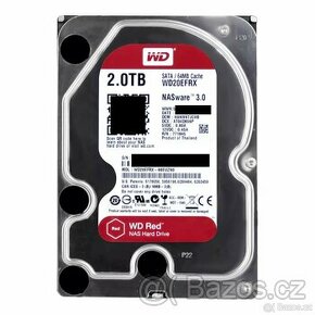 HDD Western Digital RED WD20EFRX 2TB, bez chyb