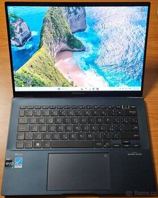 špičkový notebook Asus ZenBook 14 OLED displej 12xjader