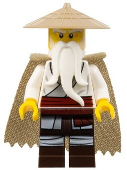 Lego minifigurka Master Wu njo550