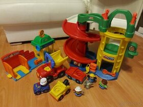 garáž + servis/myčka Little People, Fisher Price