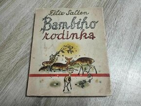 Bambiho rodinka--Príhody z lesa--1947--ilustroval Hložník--E