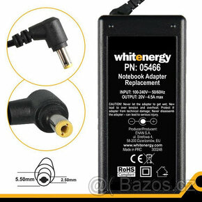 Napájecí zdroj WHITENERGY 19V/4.5A 90W 5.5x2,5mm