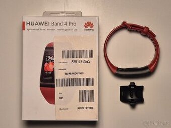 Fitness náramek Huawei Band 4 Pro - červený