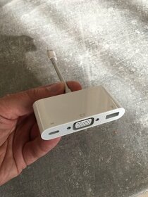 Apple USB C/thunderbolt redukce VGA, USB C, USB A konektor - 1